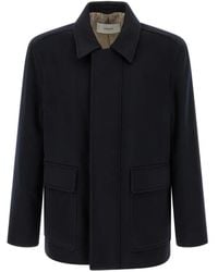 Lardini - Manteau En Cachemire À Col Pointu - Lyst