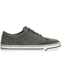 Dolce & Gabbana - Dg Sailing Linen Sneakers - Lyst