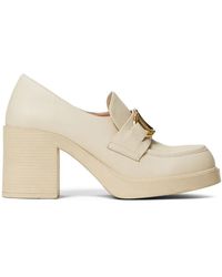 Twinset - 80Mm Oval T-Clasp Loafers - Lyst