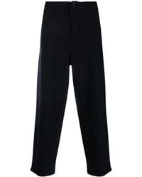 Comme des Garçons - Textured Four-pocket Straight Trousers - Lyst