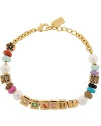 COACH - Armband mit Buchstaben-Anhänger - Lyst