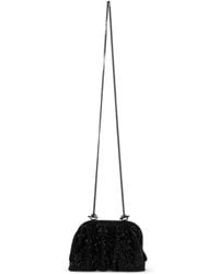 Benedetta Bruzziches - Venus La Petite Crystal-Embellished Ruched Crossbody Bag - Lyst