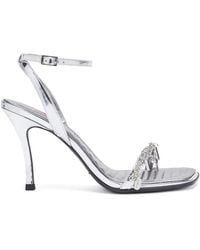 DIESEL - D-Vina 90Mm Leather Sandals - Lyst