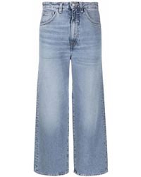 TOTEME - Jeans A Gamba Ampia - Lyst