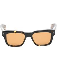 Jacques Marie Mage - Molino Tortoiseshell-Effect Rectangle-Frame Sunglasses - Lyst