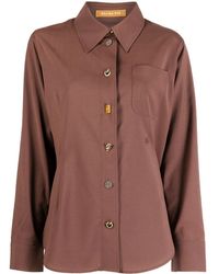 Rejina Pyo - Long-sleeve Button-fastening Shirt - Lyst