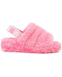 UGG - Sandales Fluff Yeah À Bride Arrière - Lyst
