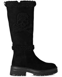 Philipp Plein - Skull & Bones Boots - Lyst