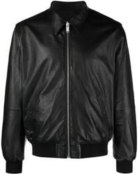 Zadig & Voltaire - Veste En Cuir Mate À Design Réversible - Lyst