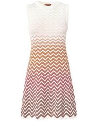 Missoni - Ombré Sleeveless Mini Dress - Lyst