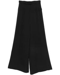 Imperial - Pantalones Anchos Con Cinturón - Lyst