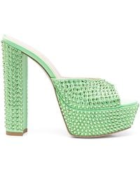 Gedebe - Jerry Crystal-embellished Sandals - Lyst