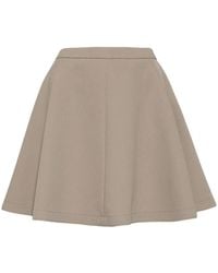 Ami Paris - Virgin-Wool Skater Skirt - Lyst