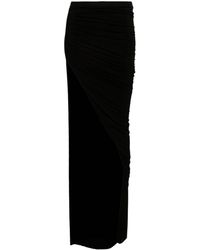 Rick Owens - Jupe longue Edfu à design drapé - Lyst