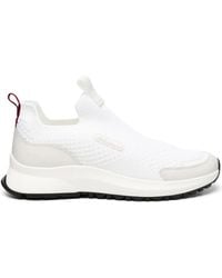 Bally - Outline Logo-Patch Sneakers - Lyst