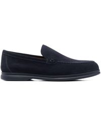 Doucal's - 20mm Slip-on Suede Loafers - Lyst