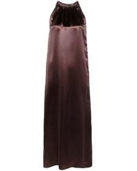 Loulou de Saison - Morene Halterneck Maxi Dress - Lyst