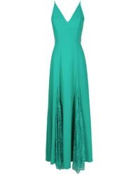 Lethicia Bronstein - Georgia Lace-Panel Maxi Dress - Lyst
