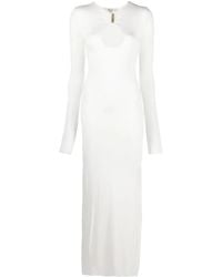 MANURI - Mary Jean Chain-Link Midi Dress - Lyst