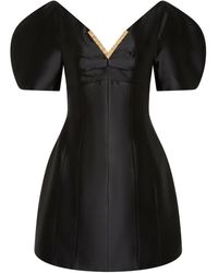 Rebecca Vallance - Tindra Mini Puffed Dress - Lyst