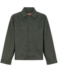 KENZO - Gram Jacquard-Logo Jacket - Lyst