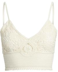 Ralph Lauren - Top De Ganchillo - Lyst