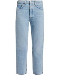Agolde - Riley Cropped Straight-Leg Jeans - Lyst