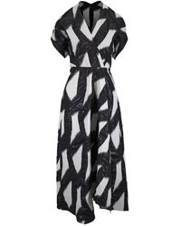 Zero + Maria Cornejo - Patterned V-Neck Dress - Lyst