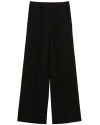 Twinset - Knit Trousers With Sequins - Lyst