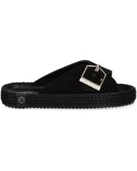 Bohonomad - Espadrilles À Boucle Et Finitions En Corde - Lyst