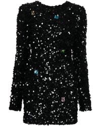 Cynthia Rowley - Sequin-embellished Mini Dress - Lyst