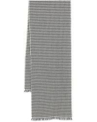 Tom Ford - Houndstooth-pattern scarf - Lyst