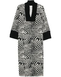 By Malene Birger - Robe Mi-Longue Moldoa À Imprimé Zèbre - Lyst