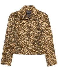Rochas - Animal-Print Jacket - Lyst