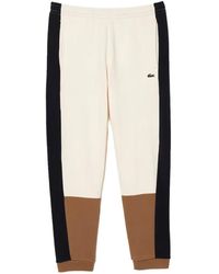 Lacoste - Logo-Patch Colourblock Track Pants - Lyst