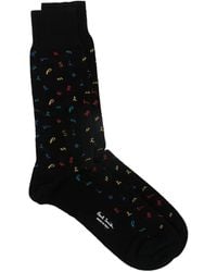 Paul Smith - Meribel Logo-Pattern Socks - Lyst