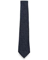 Giorgio Armani - Polka-Dot Diagonal-Stripe Tie - Lyst