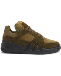 Giuseppe Zanotti - Talon Logo-Patch Sneakers - Lyst