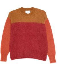 Isabel Marant - Pull En Laine Mélangée À Design Colour Block - Lyst