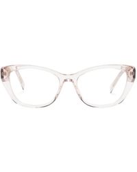Prada - Transparente Cat-Eye-Brille - Lyst