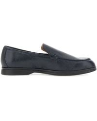 Duca Degli Abruzzi - Lorenzo Plain Leather Loafers - Lyst