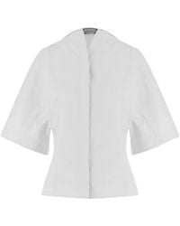 Jacquemus - Structured Top With Deep V-Neckline - Lyst