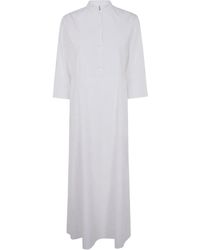 Liviana Conti - Popeline Midi-Jurk - Lyst