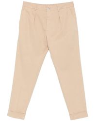 Incotex - Pleated Turn-Up Trousers - Lyst