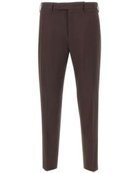 PT Torino - Belt-Loop Pocket Trousers - Lyst