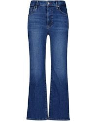 FRAME - Foxley Cropped Jeans - Lyst