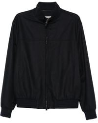 Canali - Zip-Up Bomber Jacket - Lyst