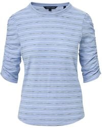 Veronica Beard - Waldorf Ruched T-Shirt - Lyst