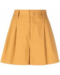 RED Valentino - High-Waisted Tailored Shorts - Lyst