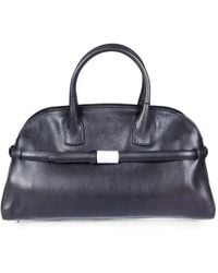 Orciani - Aura S Leather Satchel Bag - Lyst
